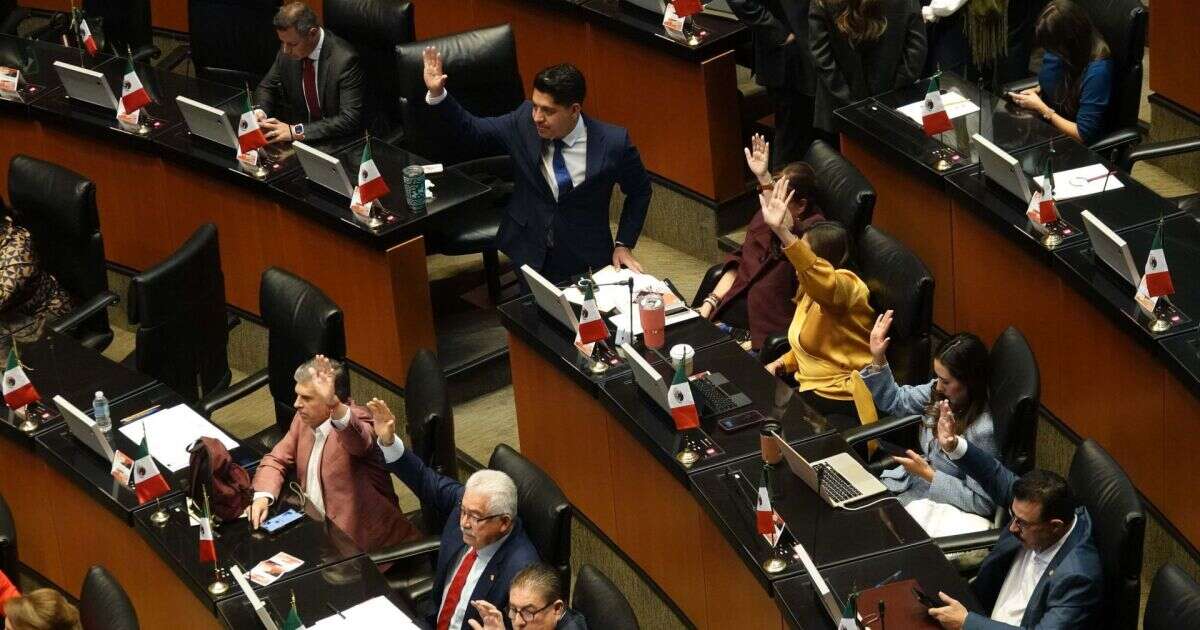 Blindan el Senado para evitar manifestaciones contra reforma a Guardia Nacional