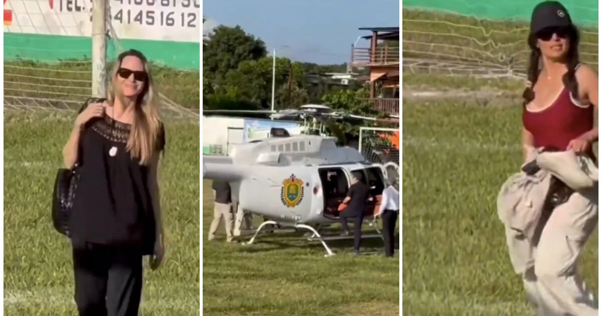 Salma Hayek y Angelina Jolie habrían usado helicóptero del Gobierno de Veracruz