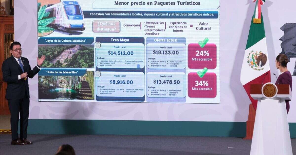 Paquetes, descuentos, sorteos: así promociona la Sedena el Tren Maya