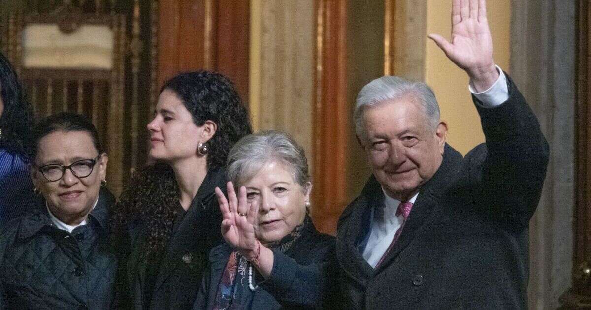 AMLO deja Palacio Nacional, a horas de entregar el poder