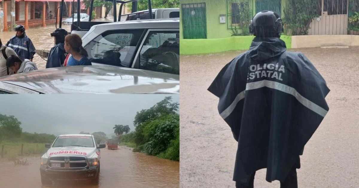 Gobierno alerta a estados por paso de “Raymond”; inundaciones afectan a Guerrero