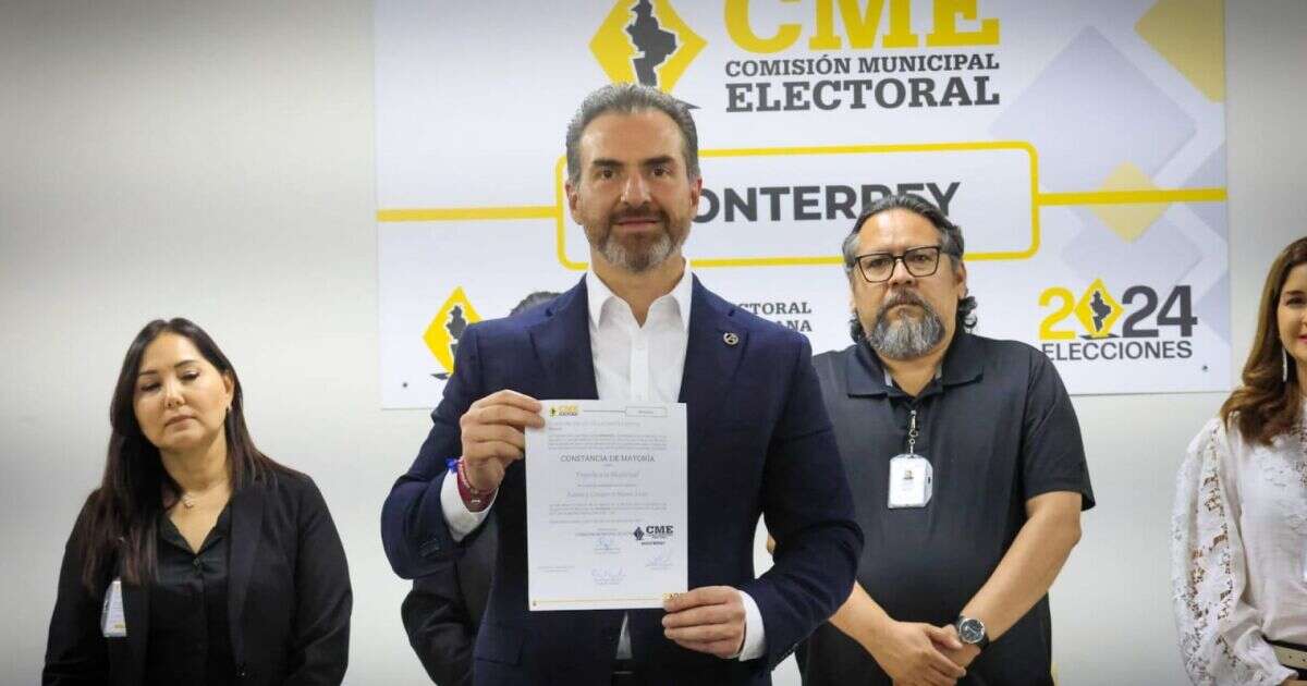 Tribunal estatal confirma triunfo de Adrián de la Garza en Monterrey