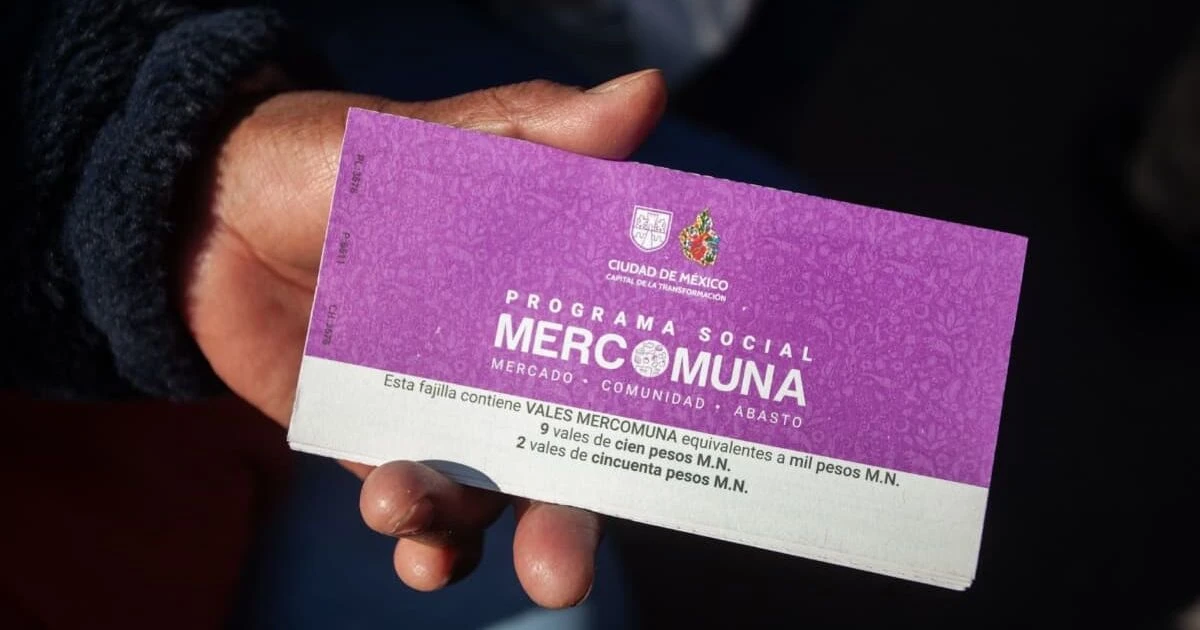 Regresan los vales Mercomuna a CDMX: te decimos cómo acceder al programa