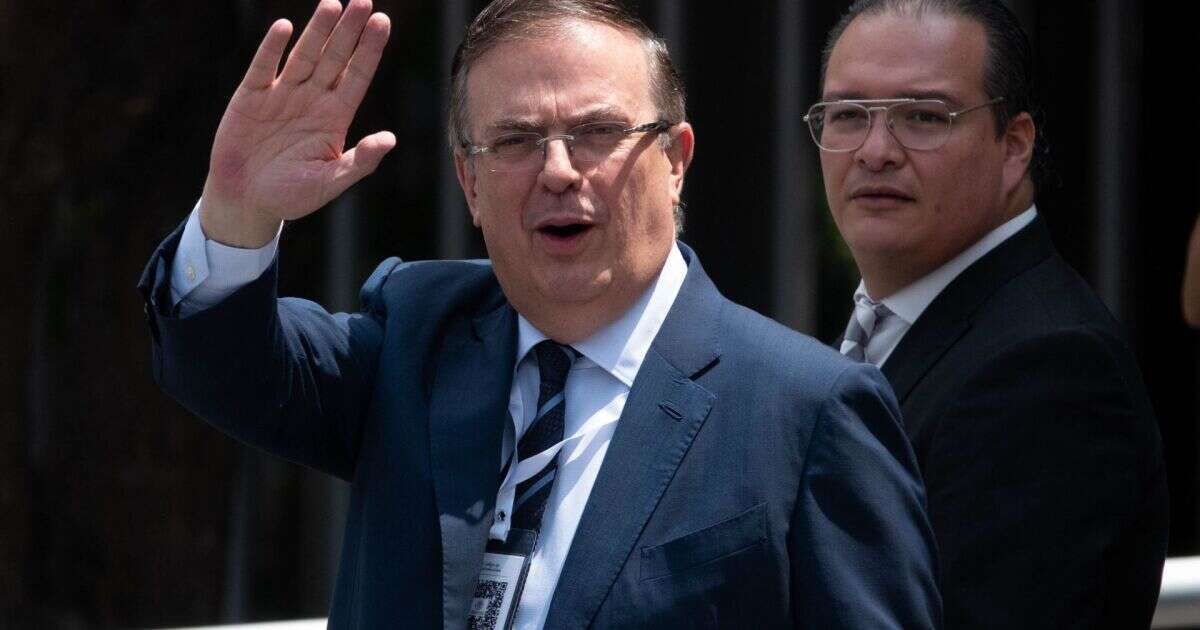 Ebrard a Salazar: “¿Cómo se pone en riesgo la democracia? EU ya vota por jueces”