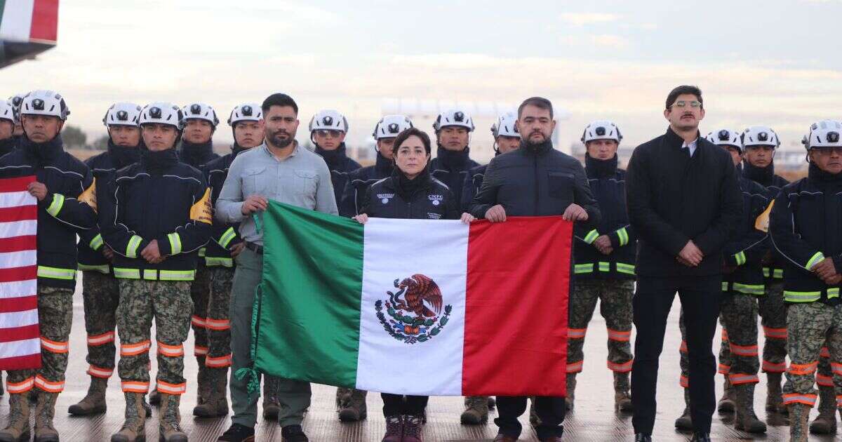 Bomberos mexicanos llegan a California para apoyar en combate a incendios