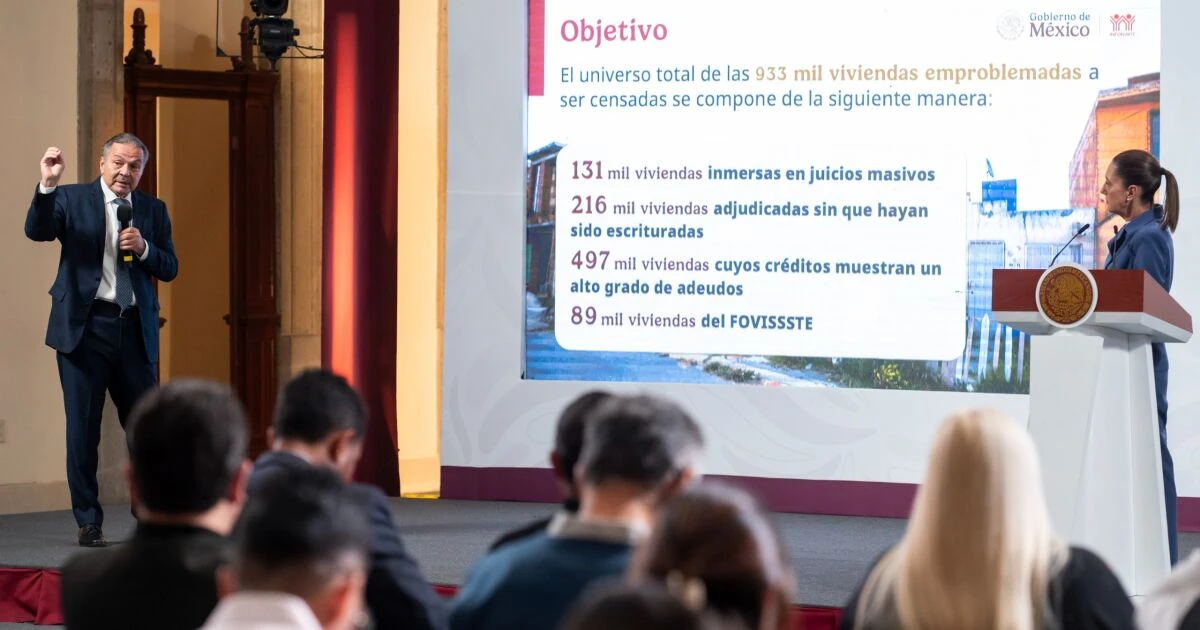 Infonavit detecta más de 930,000 viviendas con irregularidades e inicia censo