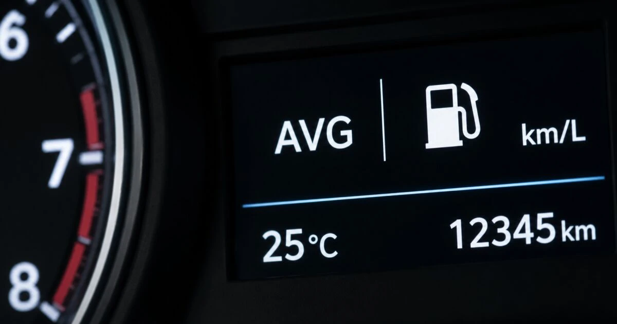 ¿Qué significa AVG en el tablero de un auto?
