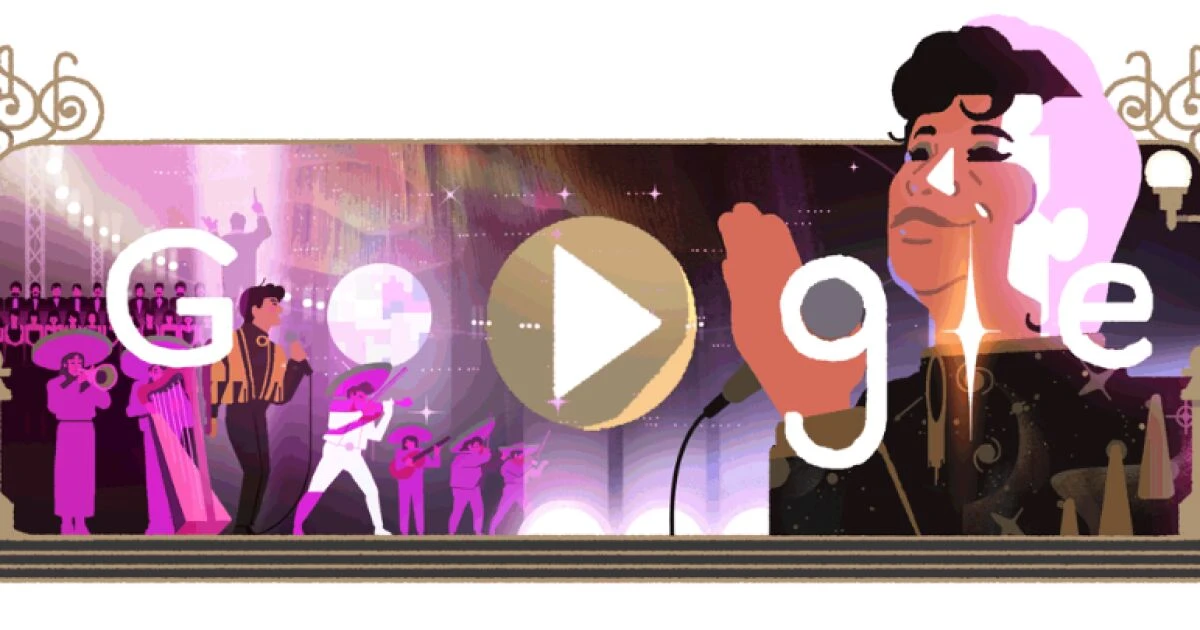 Google rinde homenaje a Juan Gabriel con un video-doodle
