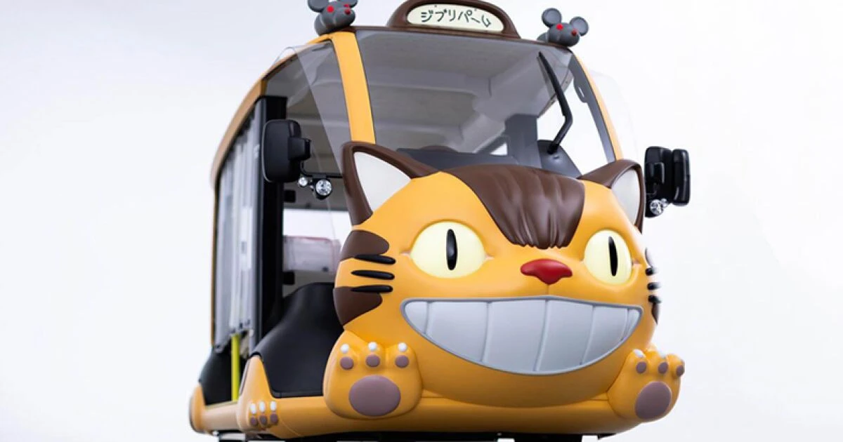 Así es 'Cat Bus', el autobús de Toyota inspirado en Studio Ghibli