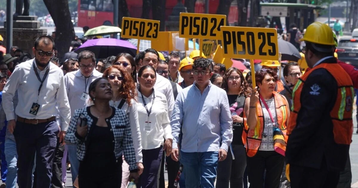 La CDMX reporta fallas en 134 sistemas de alertamiento sísmico durante simulacro