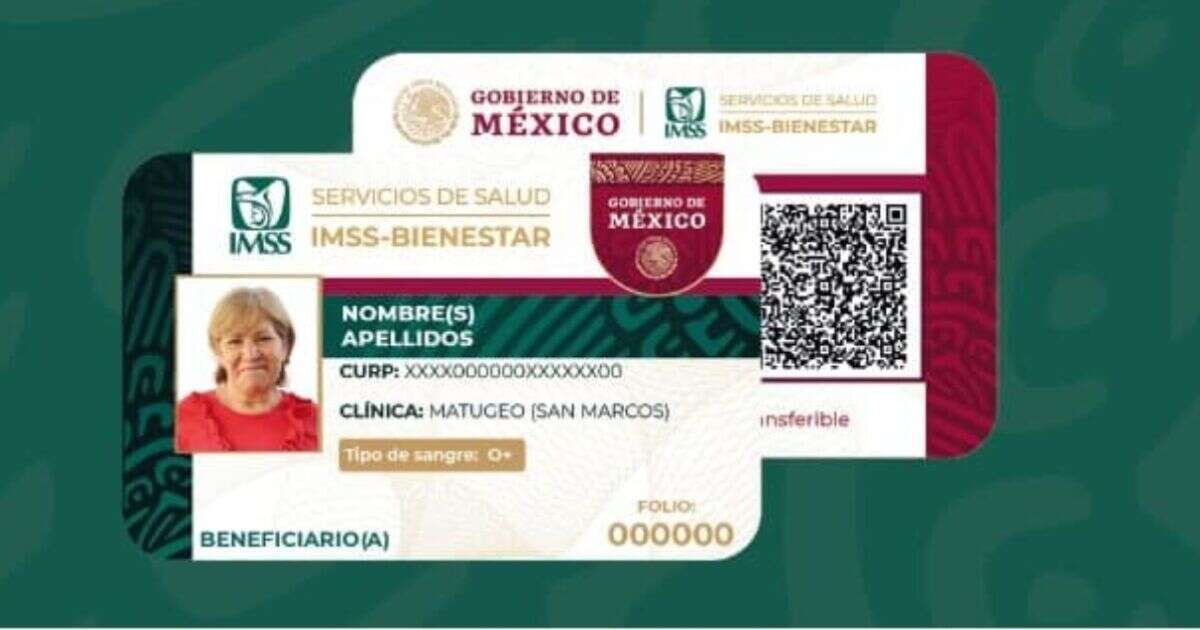 Credencial del IMSS Bienestar: para qué sirve, qué datos tiene y cómo funciona