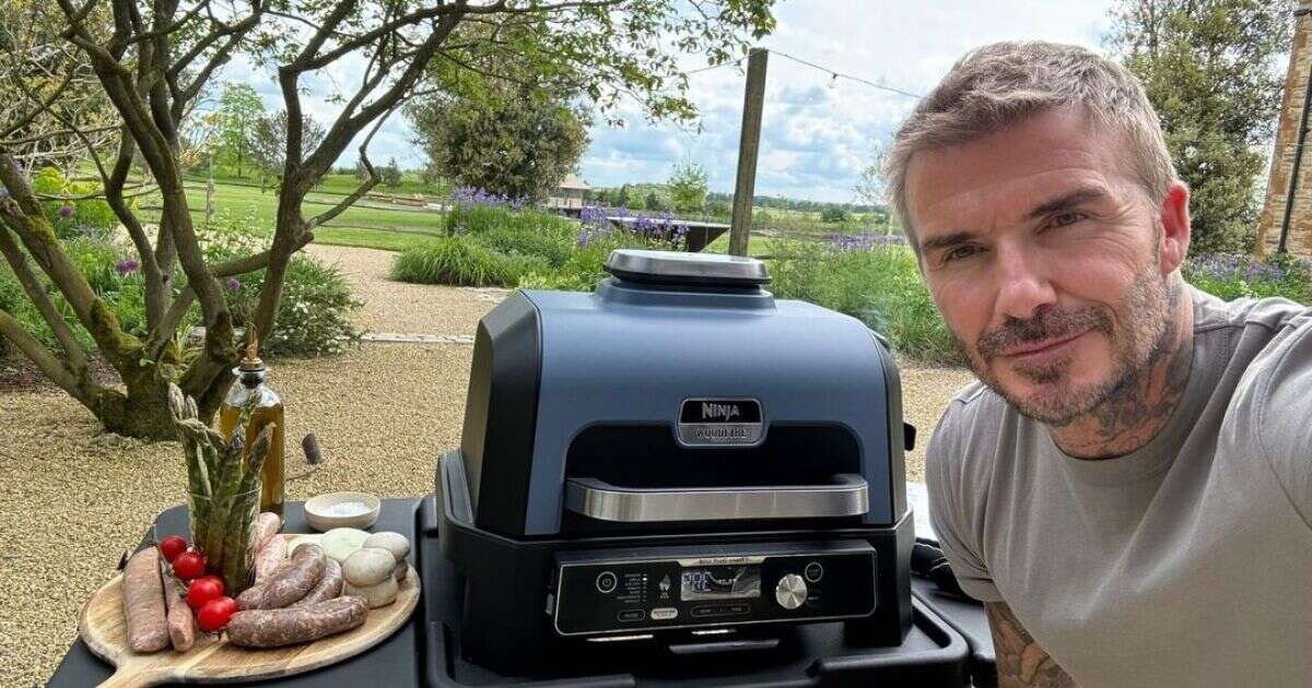 David Beckham comparte sus habilidades culinarias de la mano de Ninja