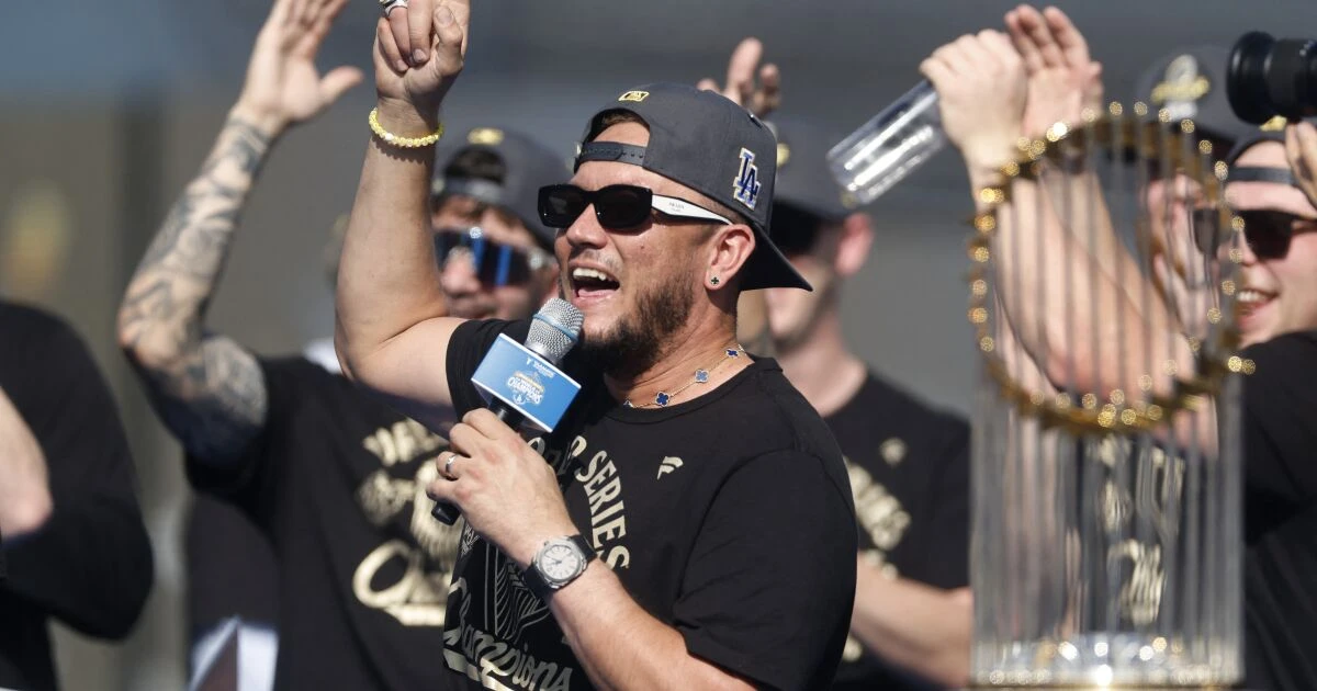 Los Angeles celebra a los Dodgers, su emblemático bicampeón de la Serie Mundial