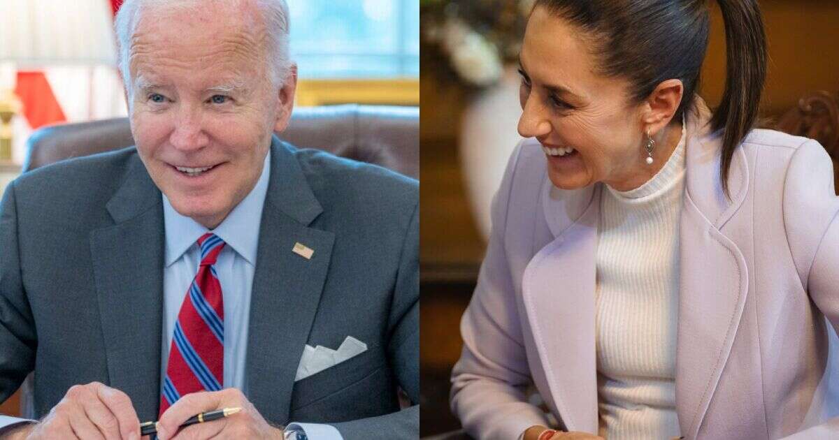 Biden llama a Sheinbaum: la felicita y dialogan sobre cooperación bilateral