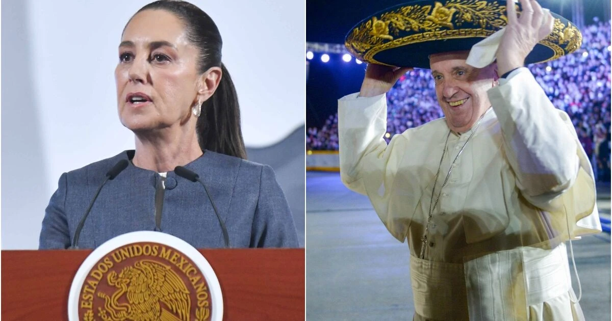 Sheinbaum no acudirá al funeral del papa Francisco; enviará a Rosa Icela