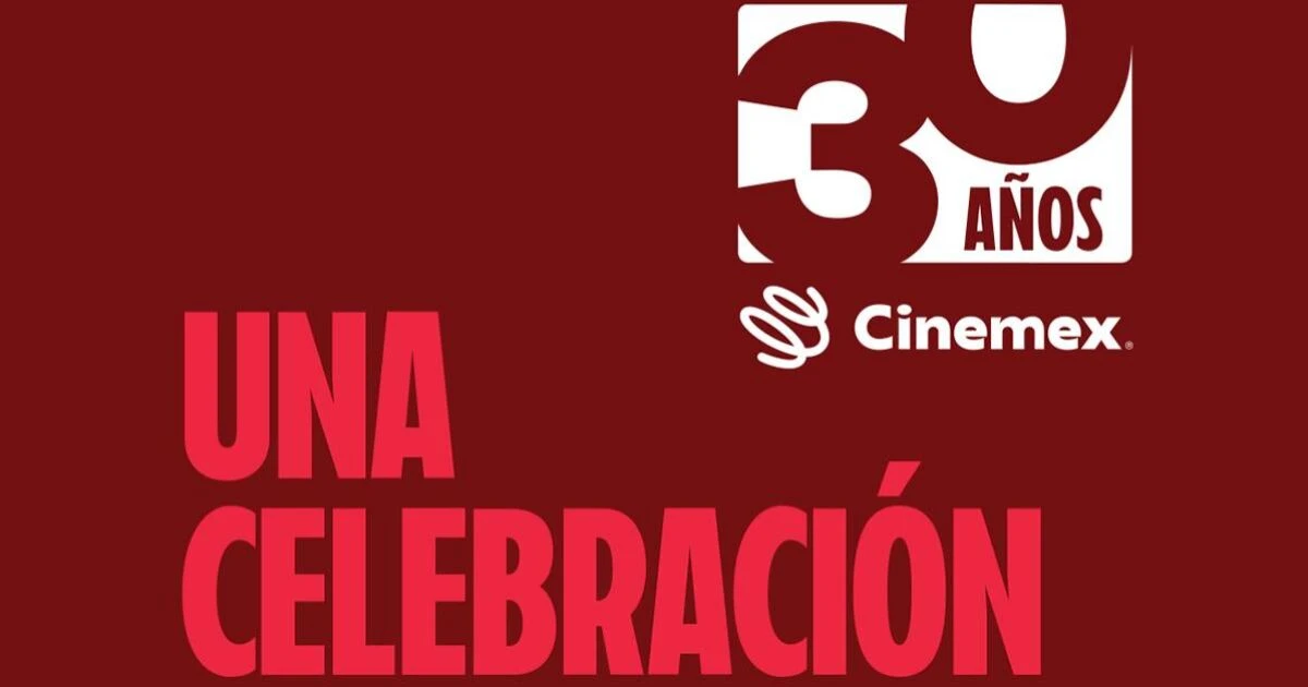 Las entradas de Cinemex costarán 30 pesos en estas fechas
