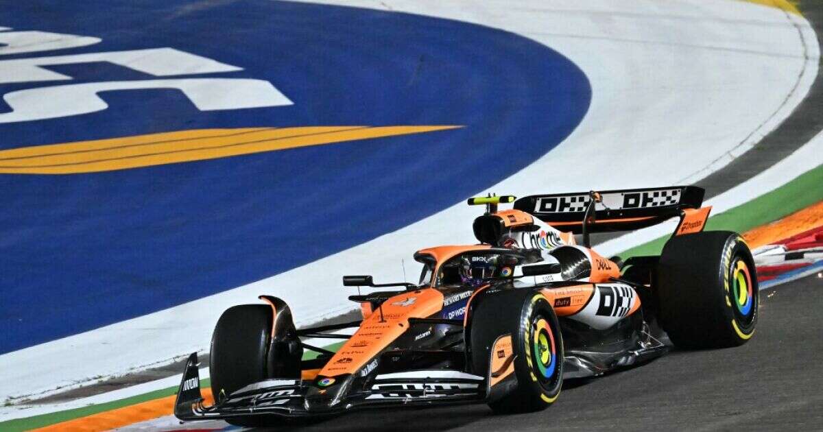 Norris gana el Gran Premio de Singapur y aprieta la competencia con Verstappen