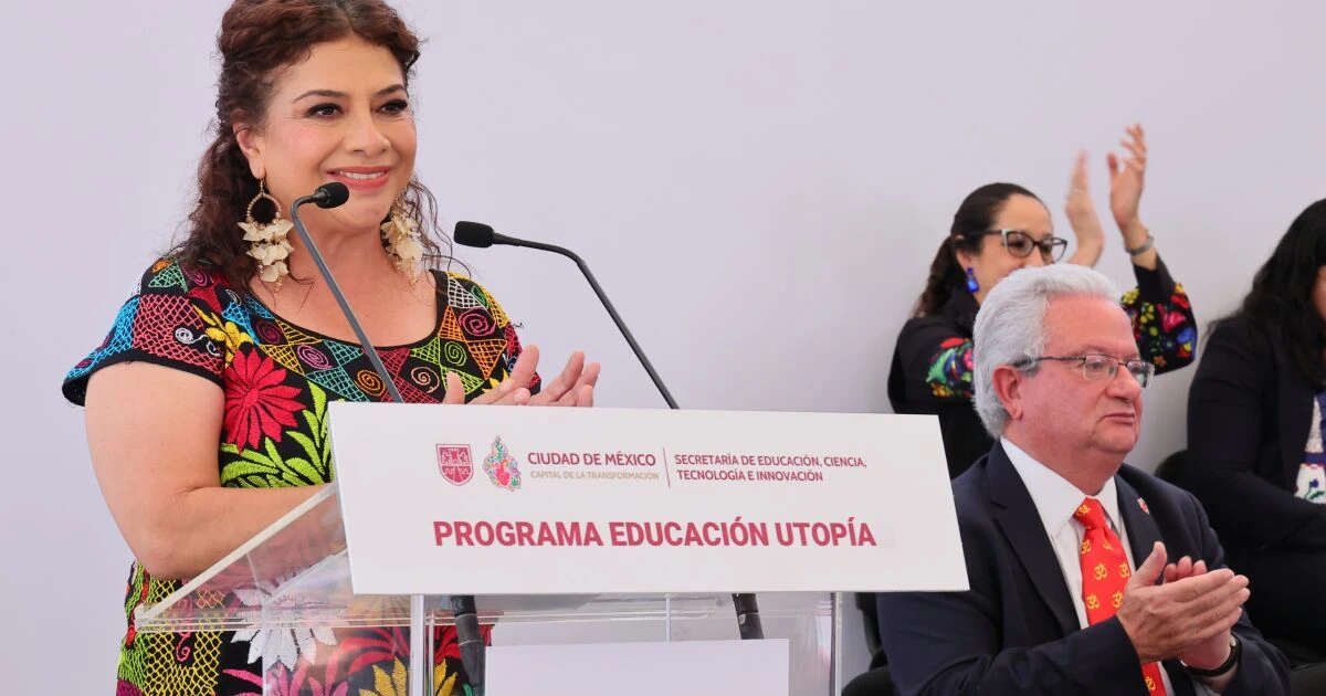 “Educción Utopía” incluirá artes, idiomas y salud mental en escuelas de la CDMX