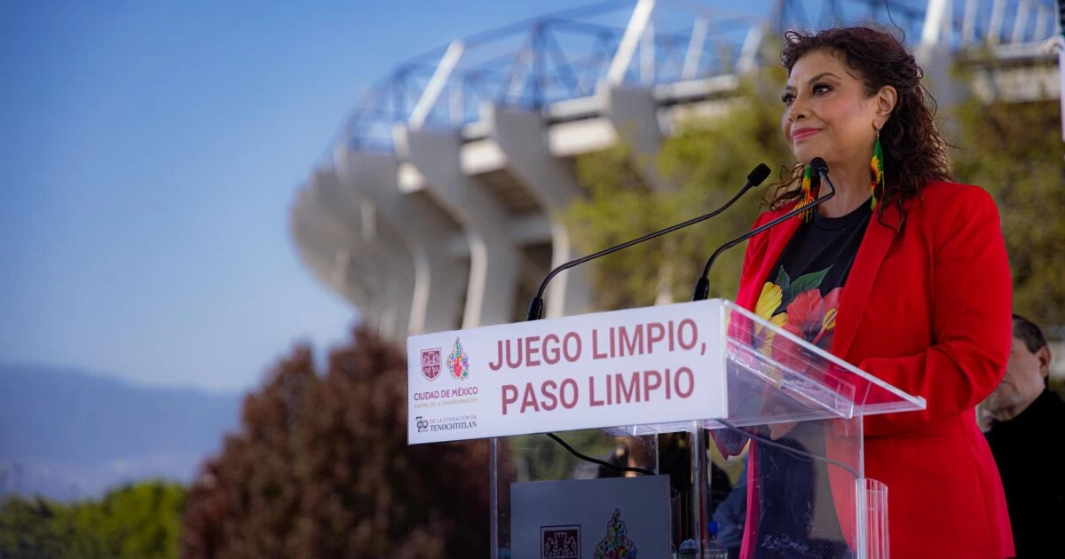 CDMX inicia mejoramiento urbano alrededor del Azteca rumbo al Mundial 2026