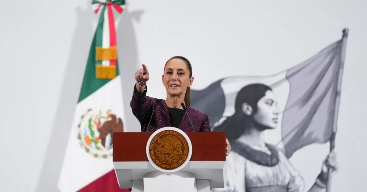 Sheinbaum: sí llamamos a movilizarnos, pero fue por remesas y de forma pacífica
