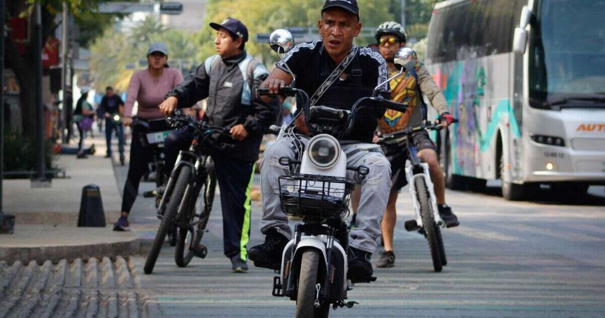 Morena va por prohibir bicis eléctricas en ciclovías y aplicar multas en CDMX