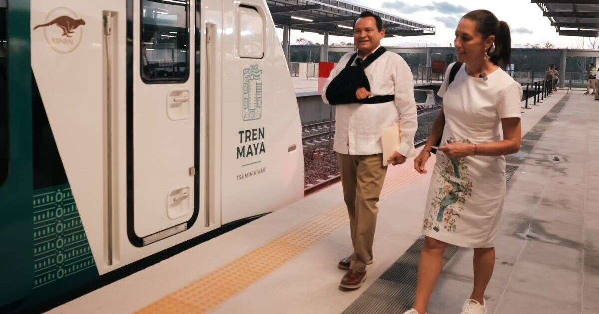 Sheinbaum va por servicio de carga en Tren Maya y por ampliar el Interoceánico