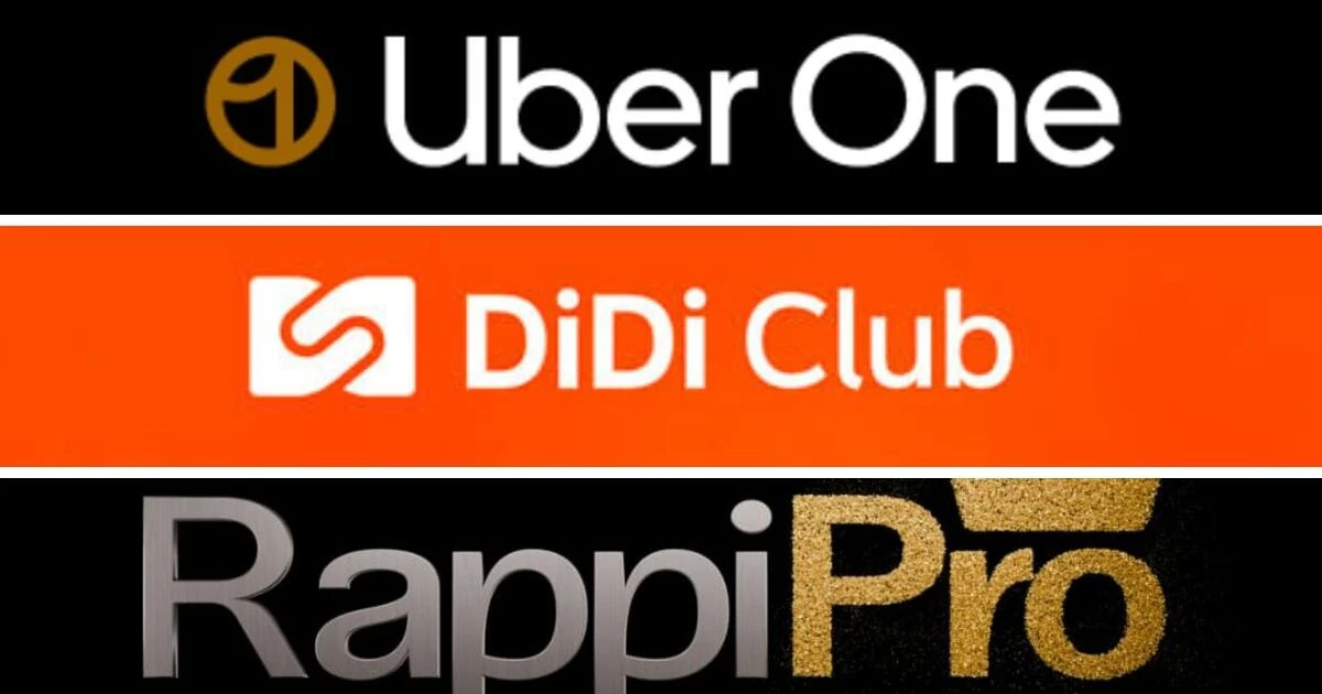 Cara a cara: Uber One, Didi Club o Rappi Pro, ¿qué ofrece cada una?