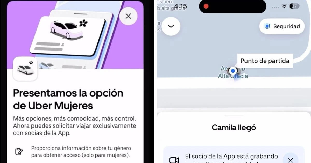 Uber lanza opción para viajar solo con conductoras en México