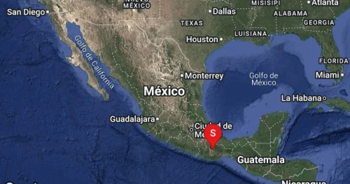 Sismo de magnitud 5.9 sacude Oaxaca; CDMX activa protocolo de seguridad
