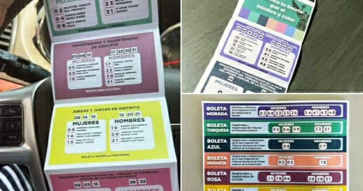 El INE busca frenar distribución de “acordeones” a días de la elección judicial