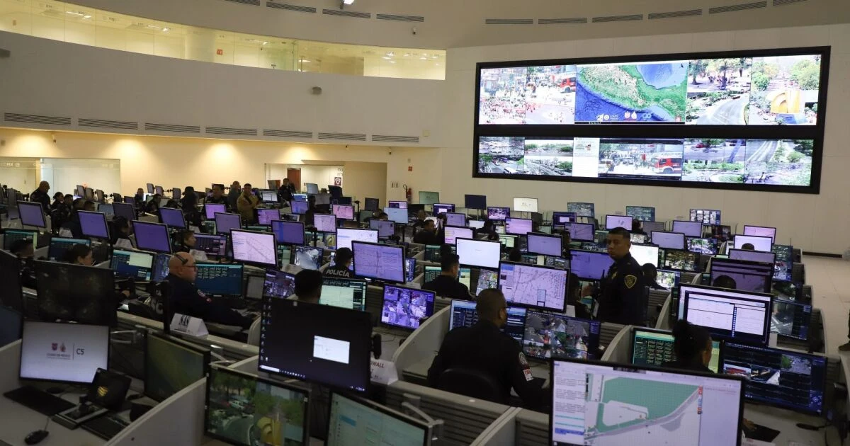 C5 va por 40,200 cámaras en 2025; CDMX será la más videovigilada de América