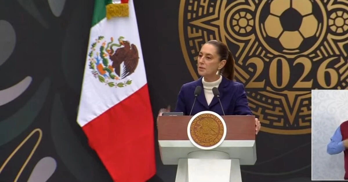 Sheinbaum: México está listo para recibir a 5.5 millones de visitantes en la Copa Mundial