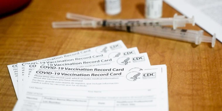 As forgeries spread, CDC tells states to pull vaccination card templates from web