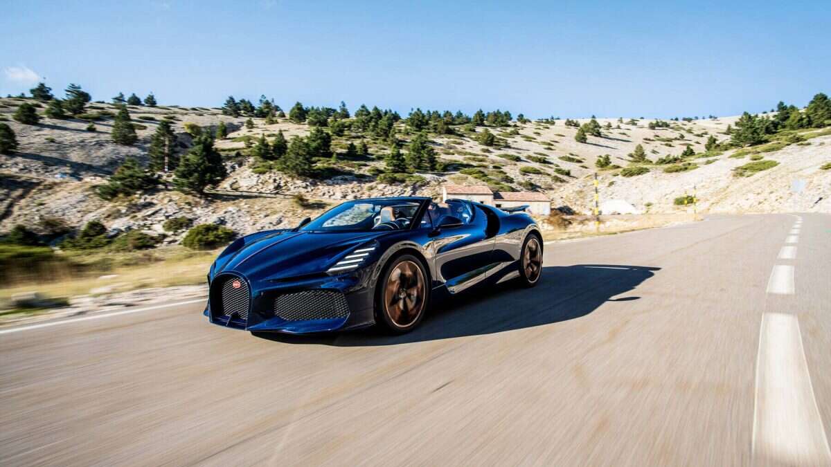 Bugatti W16 Mistral: para despeinarse a más de 400 km/h