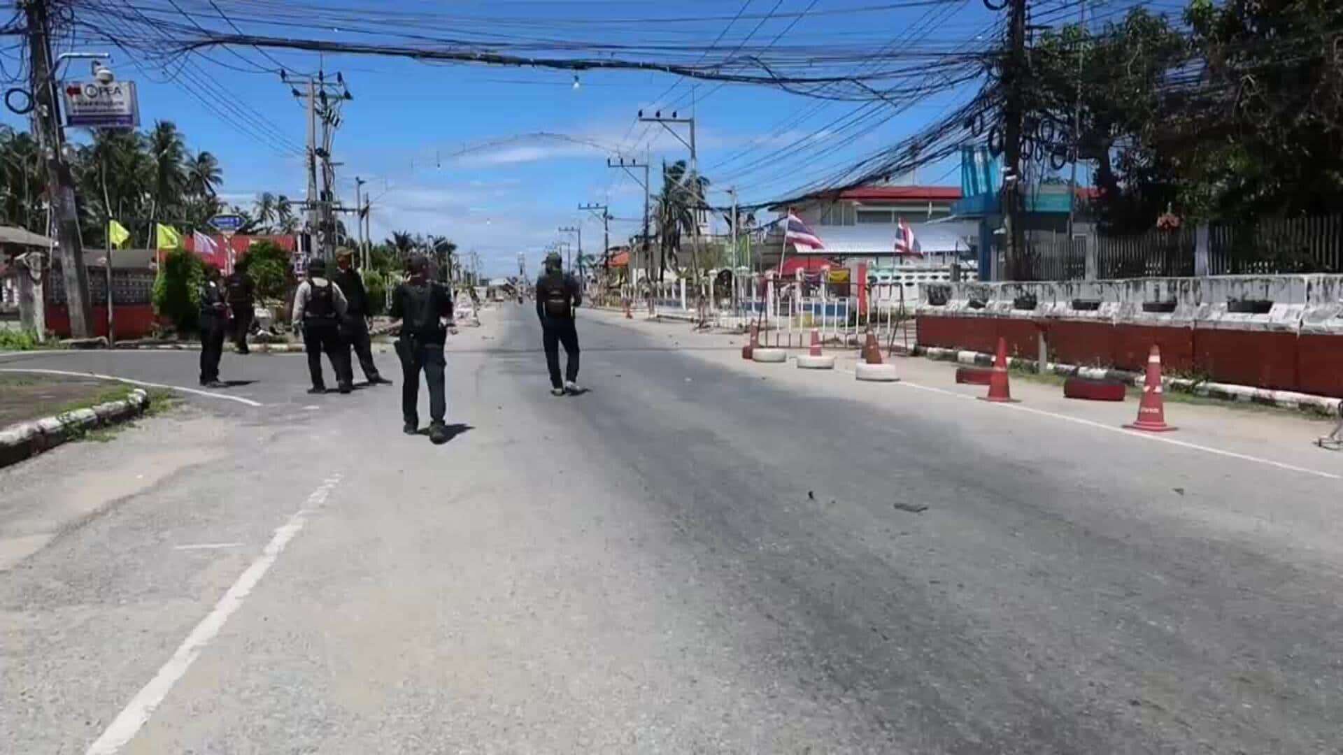 Explota una bomba oculta en Tailandia un día antes de que expire el plazo del caso de la masacre de Tak Bai