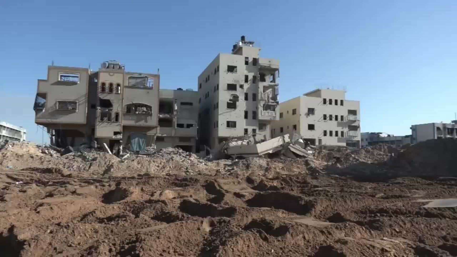 Muerte y ruinas inundan Yabalia, blanco de la peor ofensiva israelí de la guerra en Gaza