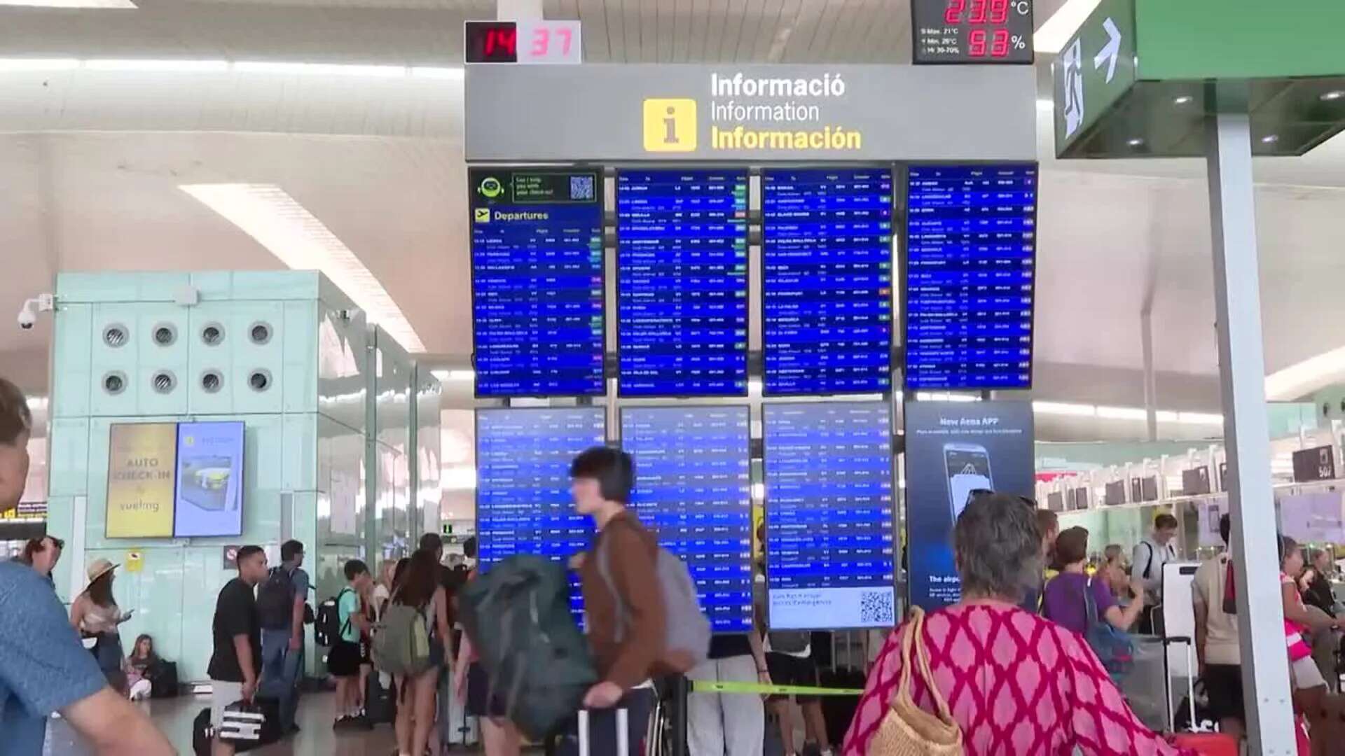 Los aeropuertos españoles cierran septiembre con 29,6 millones de pasajeros