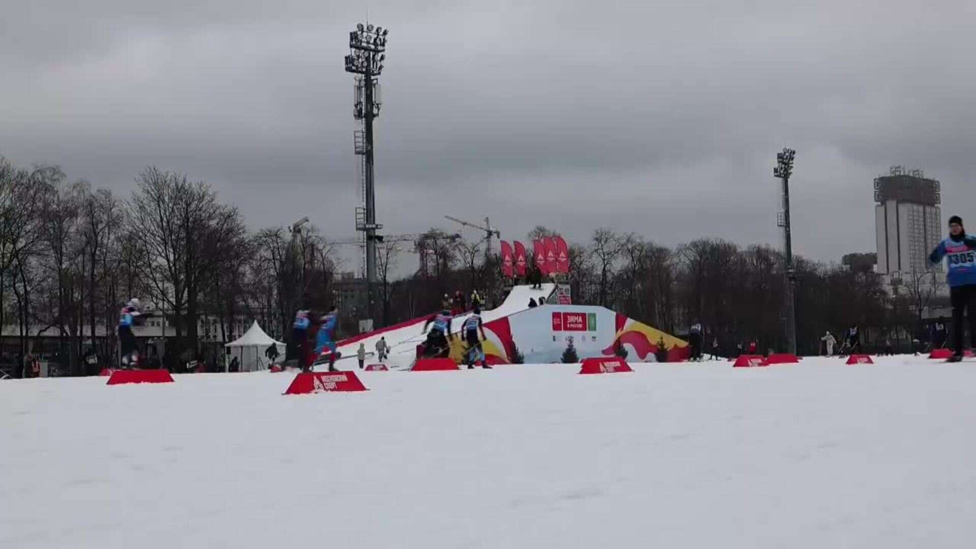 El estadio Luzknikí, sede del festival deportivo 'Invierno en Moscú'