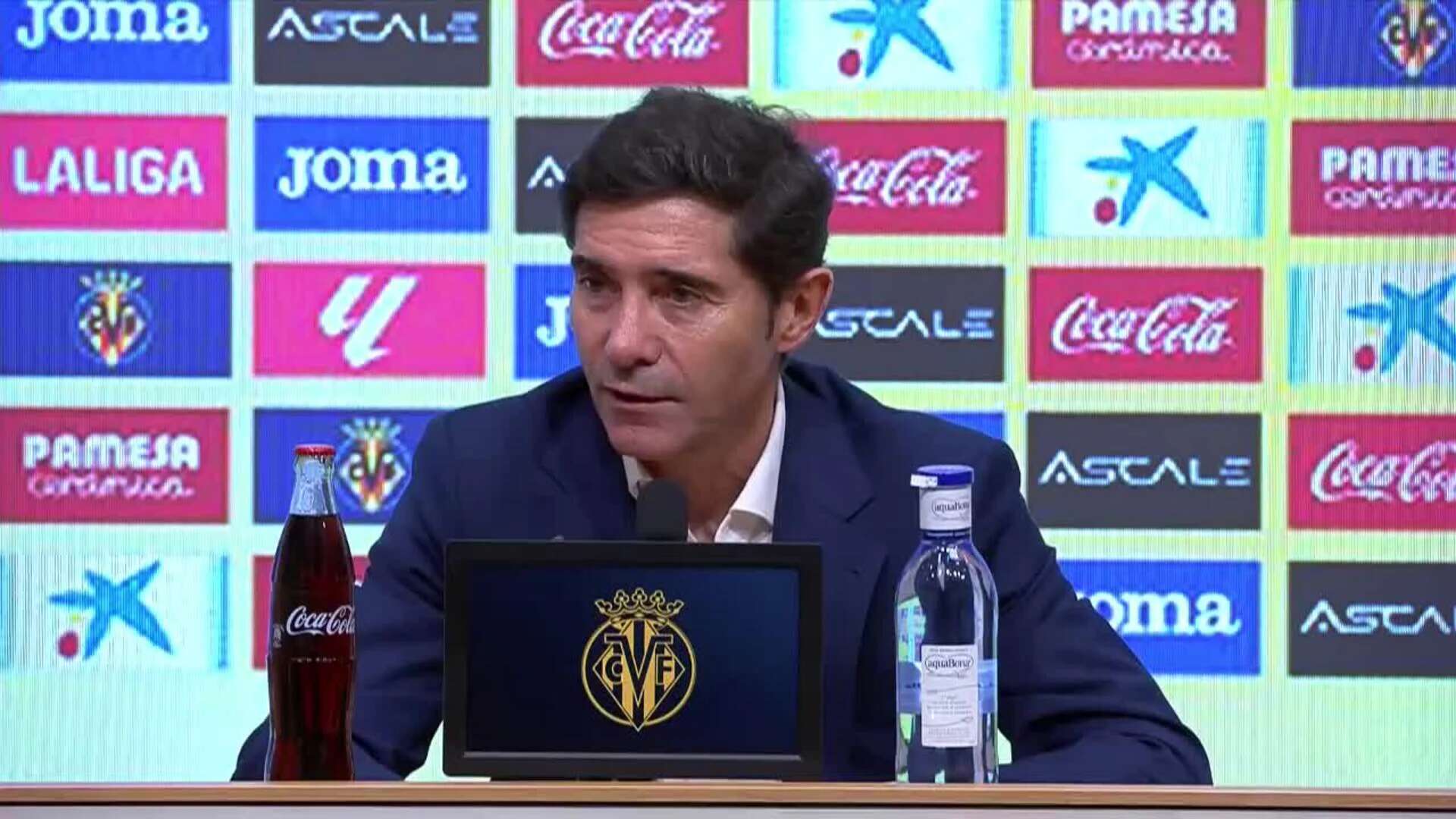 Marcelino: “La primera parte fue muy floja y la segunda, muy buena”