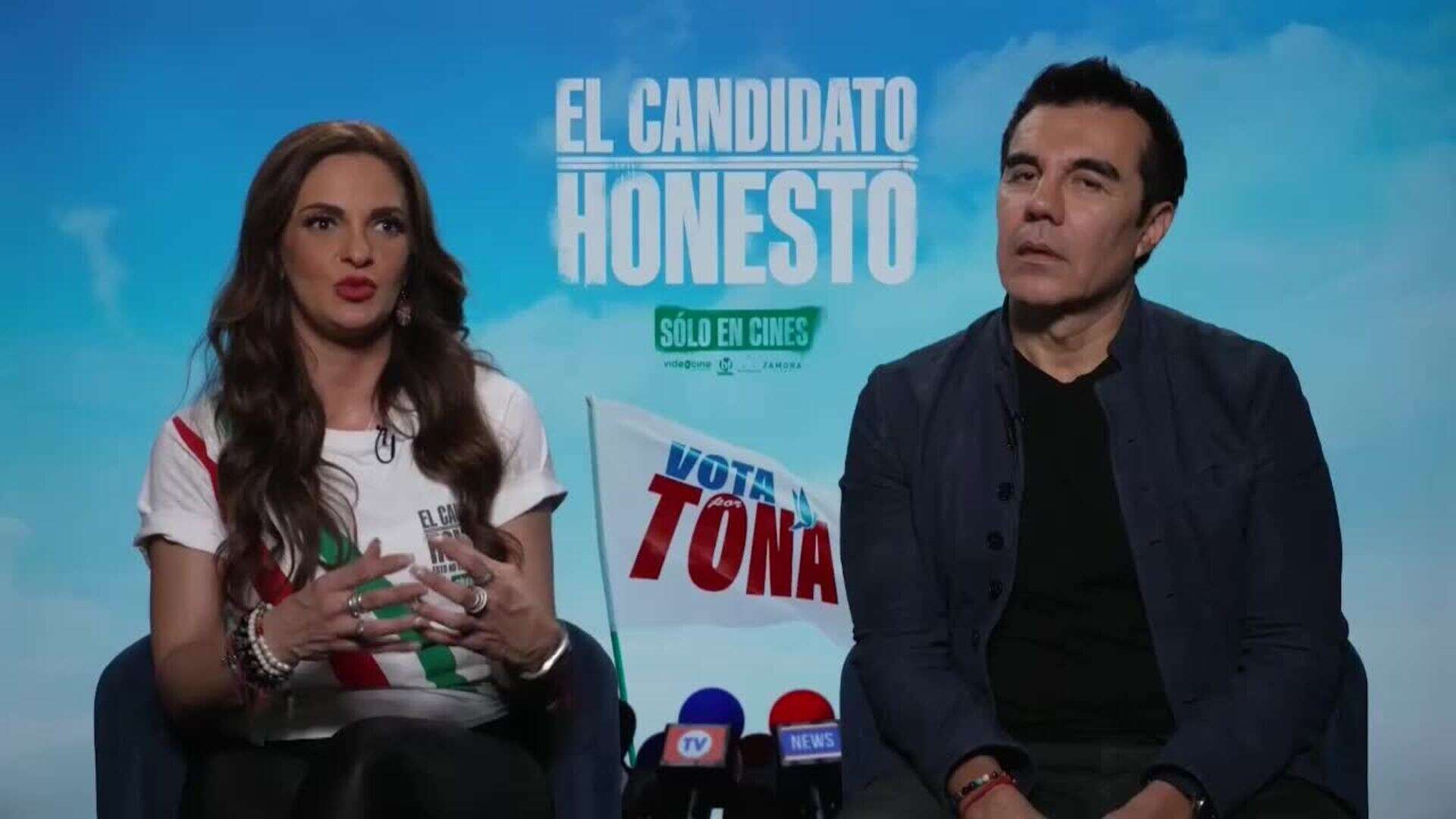 Protagonistas de ‘El candidato honesto’ piden darle una oportunidad al cine mexicano