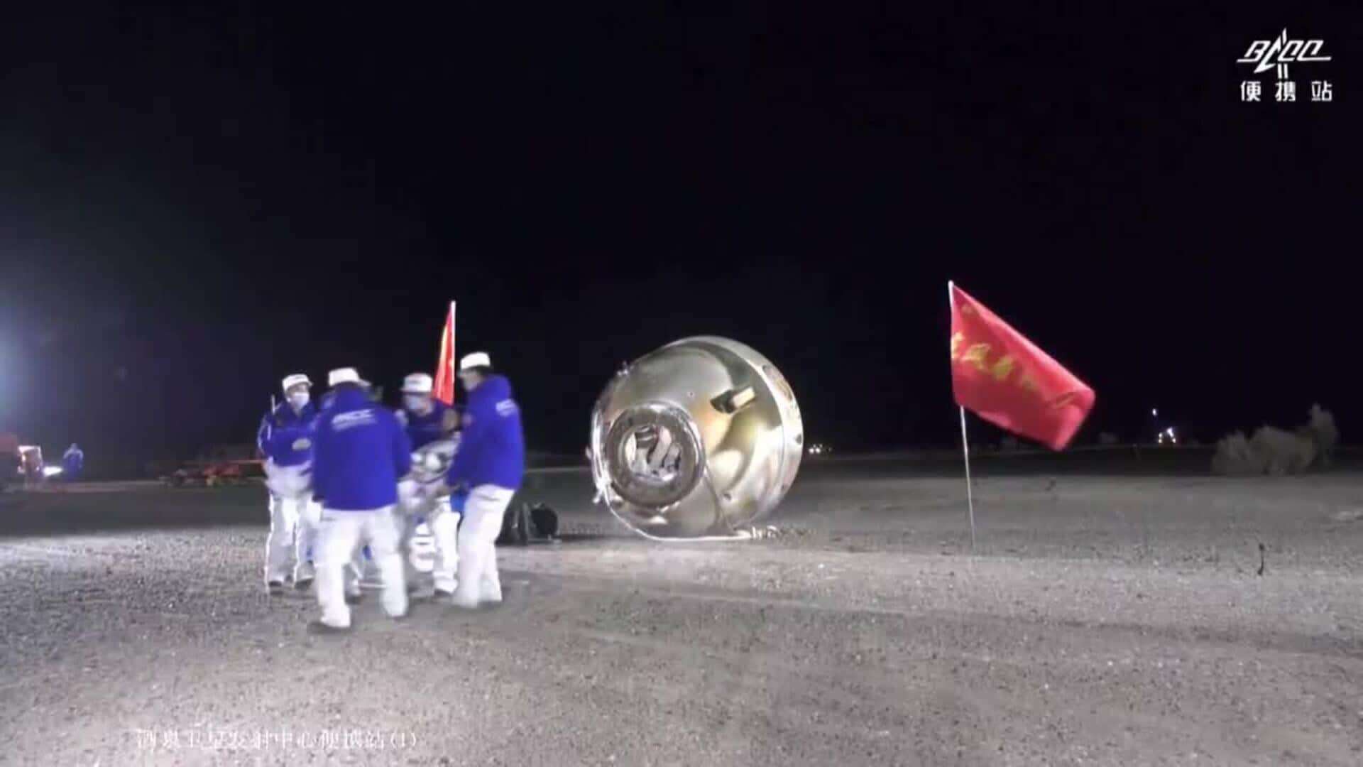 La misión china Shenzhou-18 regresa a la Tierra con muestras y resultados de experimentos científicos