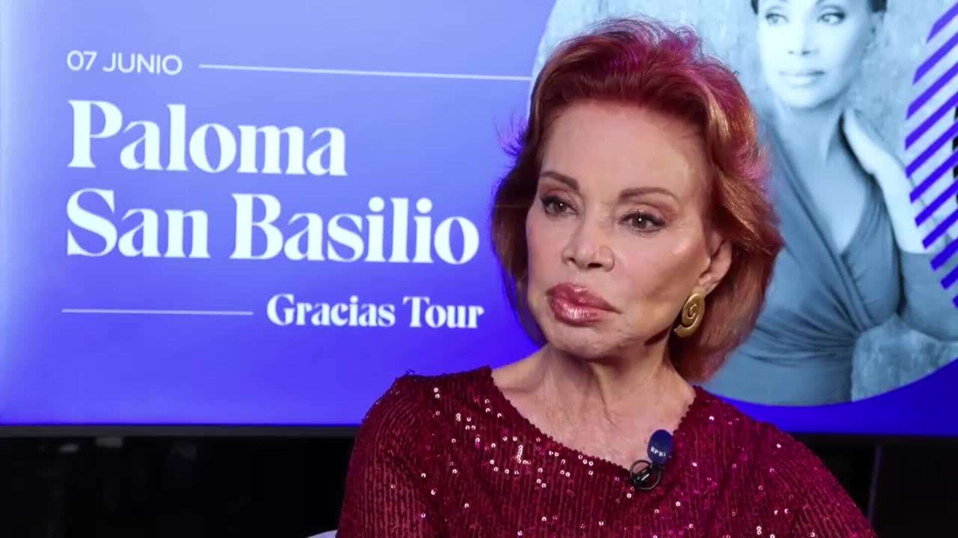 Paloma San Basilio se despide de los escenarios con su gira 'Gracias'