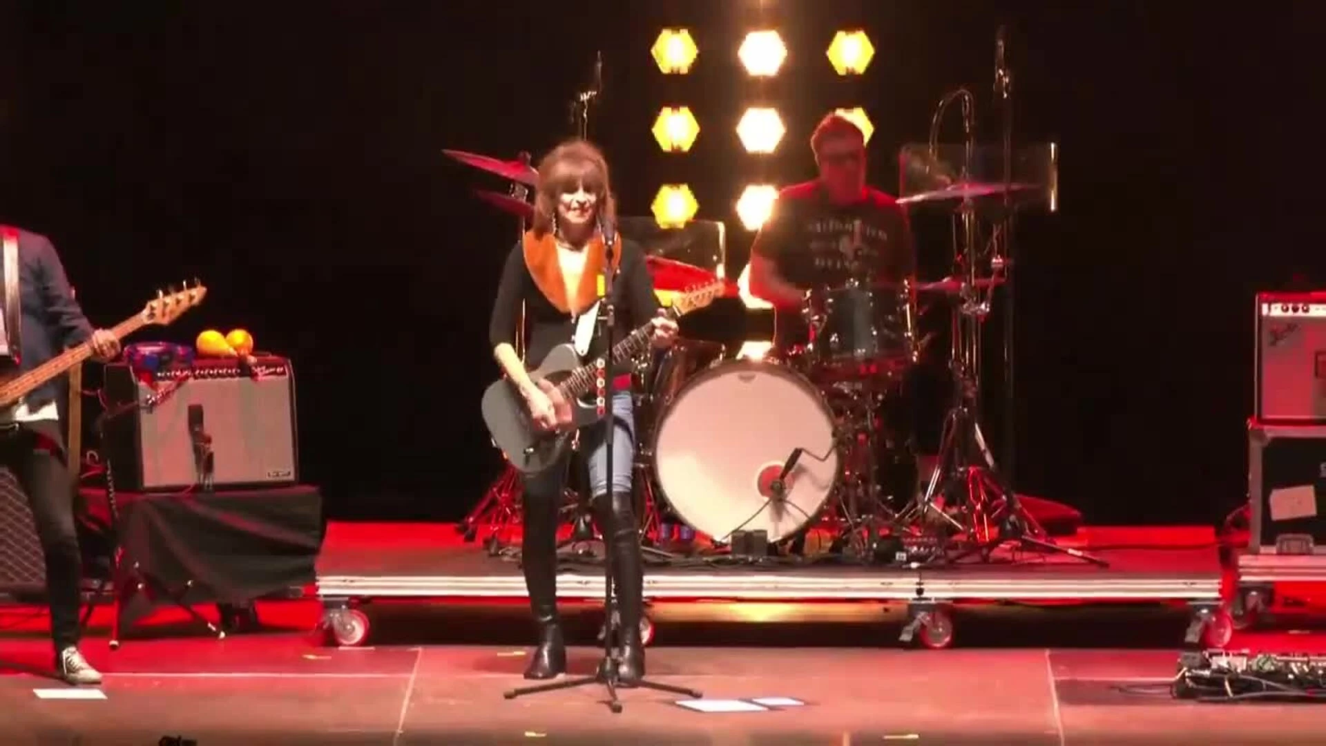 Concierto de la banda anglo-estadounidense The Pretenders en el Festival BBK Bilbao Music Legends