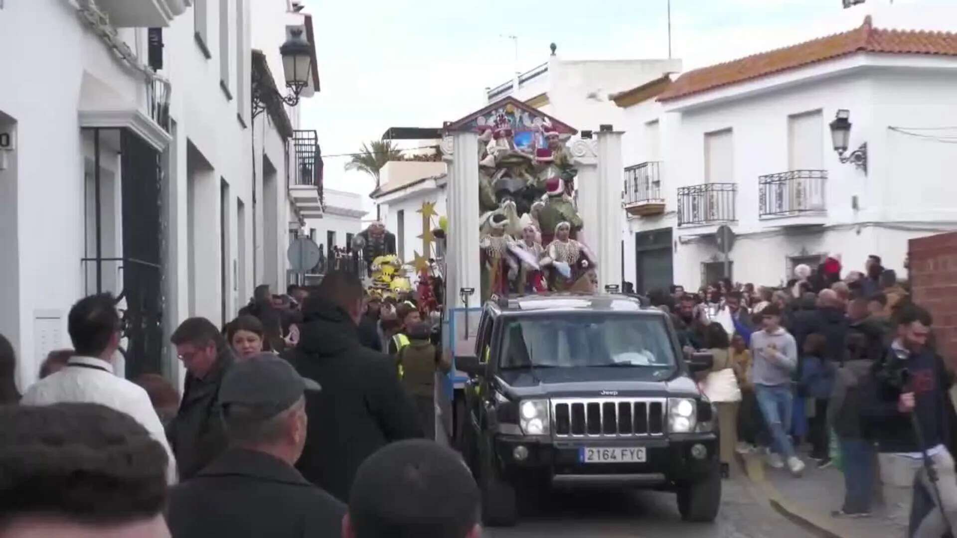 La cabalgata se adelanta dos días en Moguer (Huelva) para eludir la lluvia