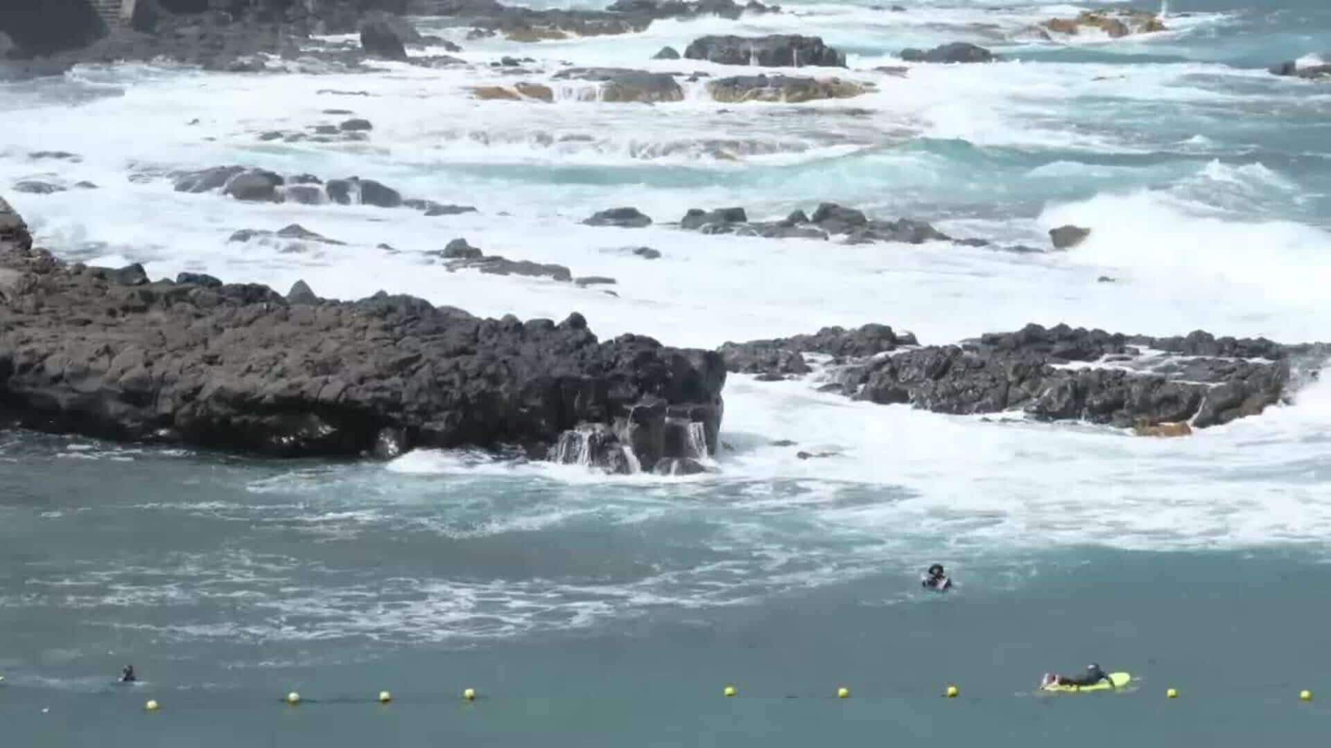 El Gobierno de Canarias declara la prealerta por fenómenos costeros y viento