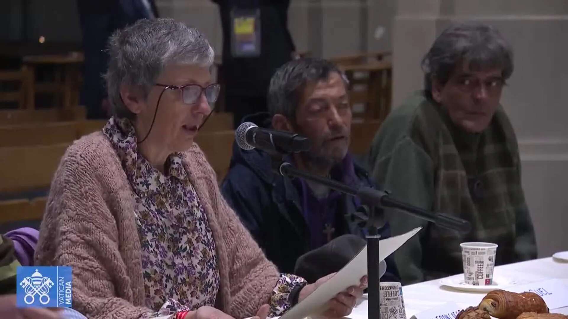 El papa se encuentra con el clero belga en la basílica del Sagrado Corazón Koekelberg de Bruselas