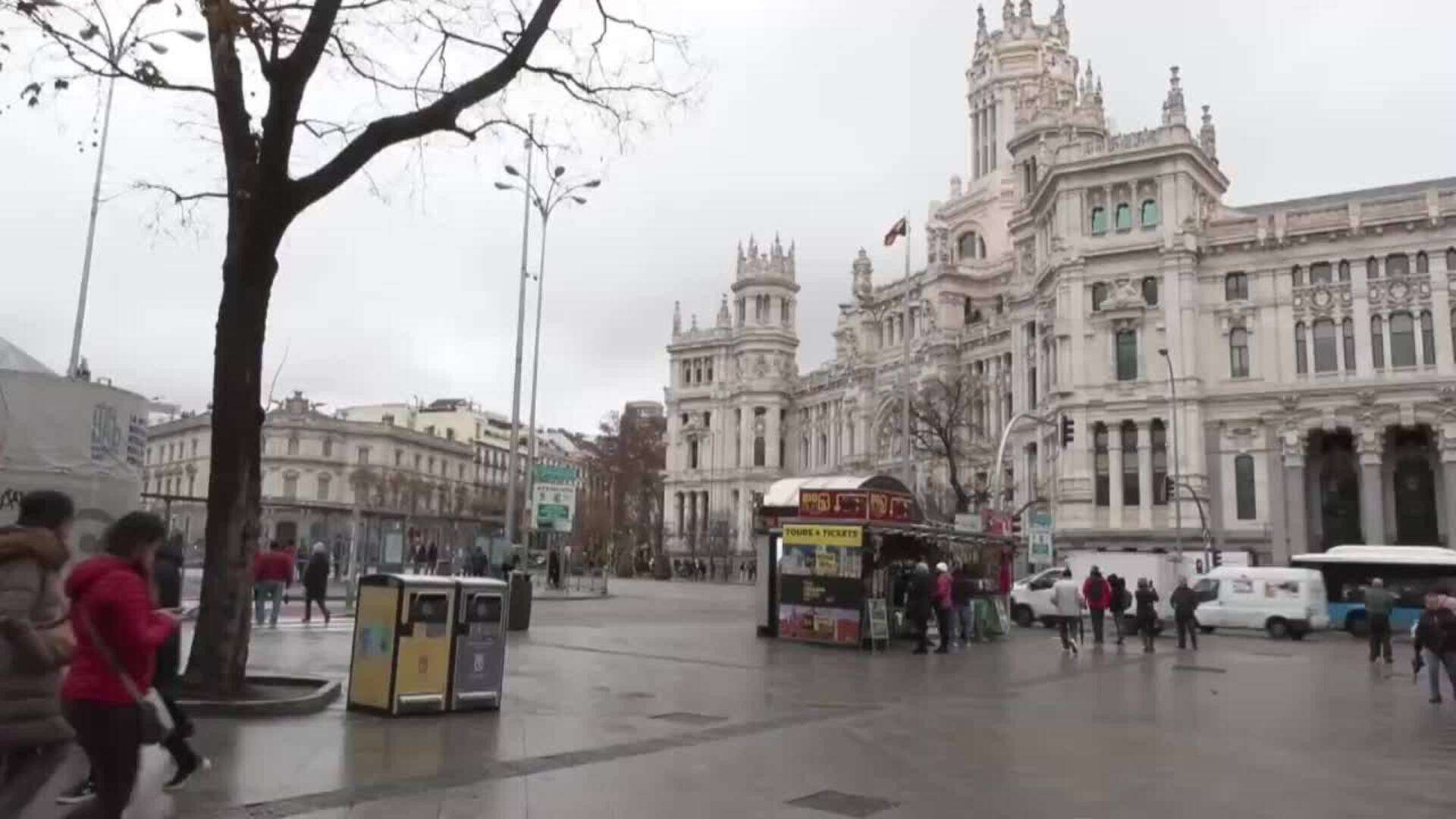 A squall associated with Éowyn leaves rain across Spain