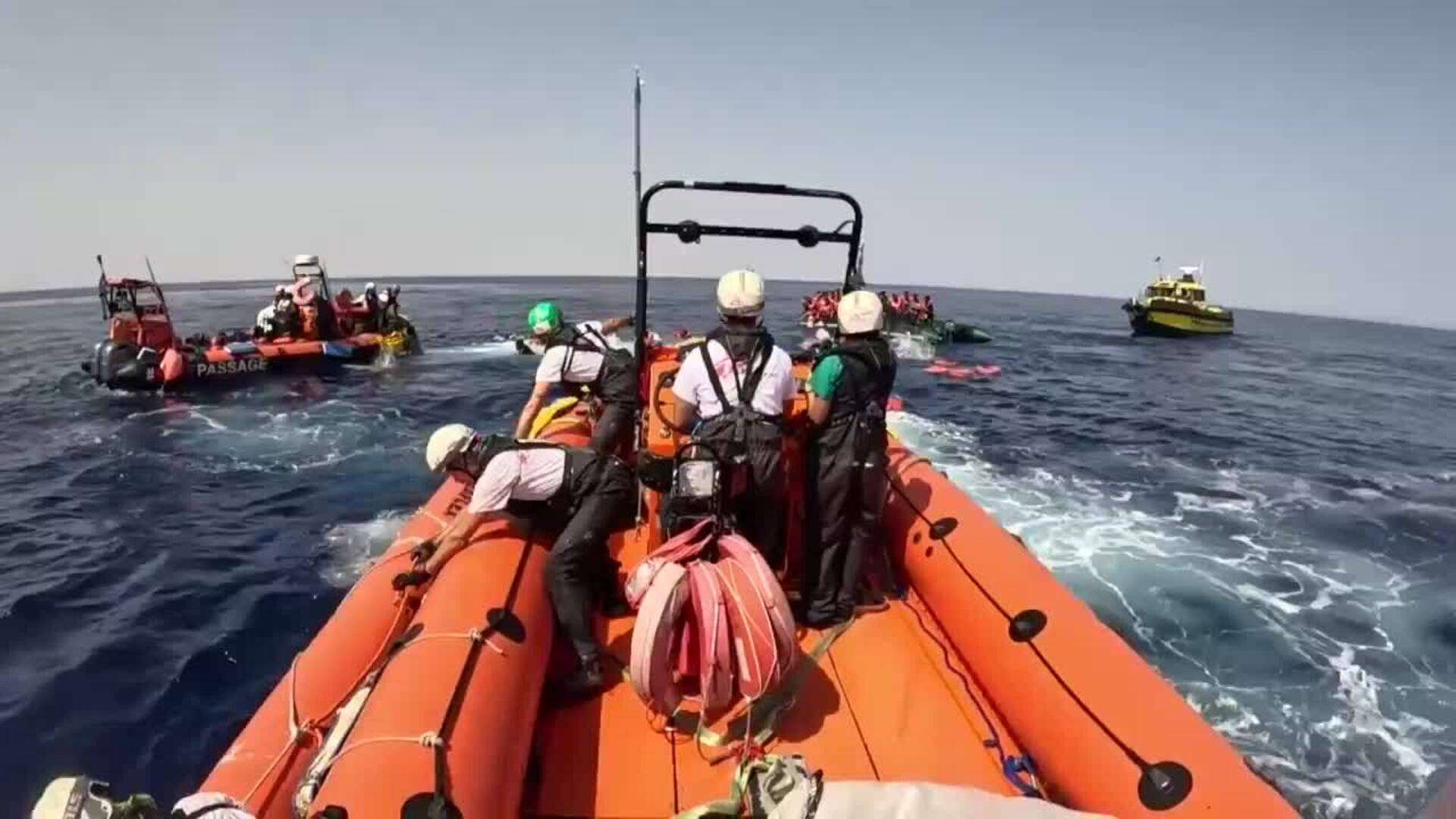 El Geo Barents de MSF rescata 87 migrantes en el Mediterráneo ante la presión de Libia