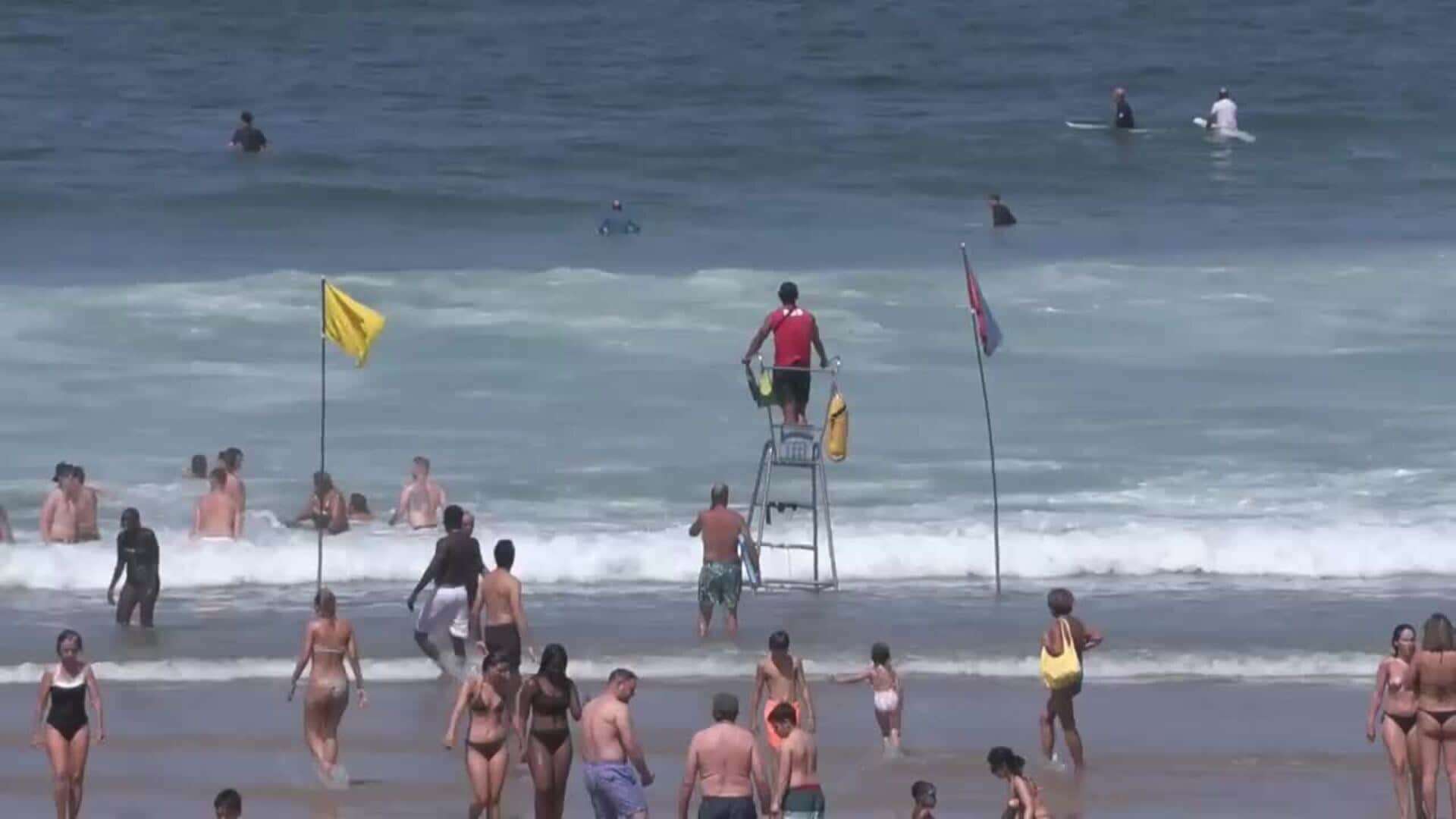 Cielos poco nubosos y temperaturas máximas en ascenso en San Sebastián