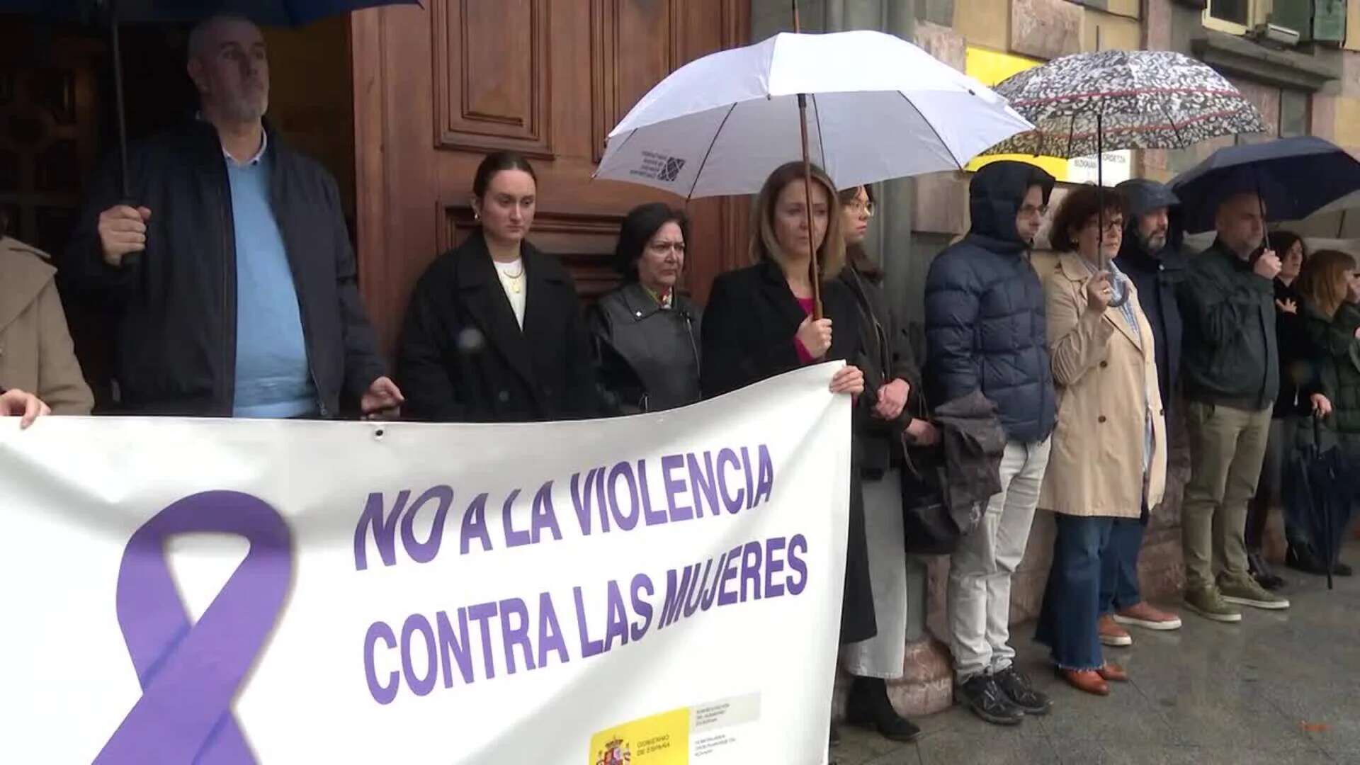 Minuto de silencio en Bilbao por la mujer asesinada en Viveiro (Lugo)